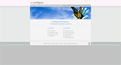 Desktop Screenshot of configure.be